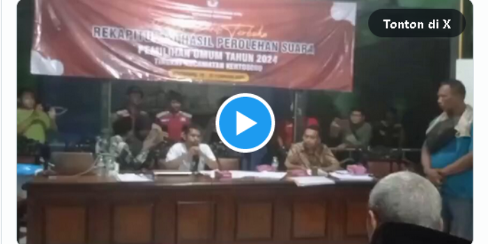 VIDEO!, Anggota KPPS di Provinsi Jatim ini Akui Secara Bersama-sama Menambahkan Suara pada Salah Satu Capres Tahun 2024
