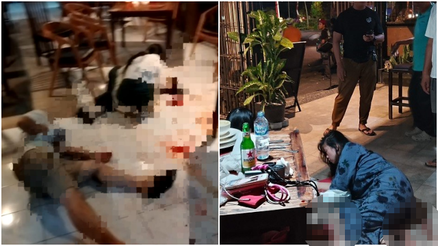 Duel Berd4rah Sesama Turis China di Restoran Bali, Dua Nyaris Tewas Ditusuk Pecahan Gelas