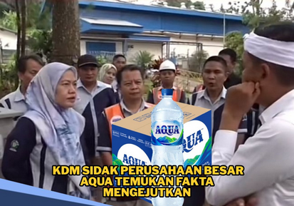 ini dia! Klarifikasi Aqua Soal Sumber Air dari Sumur Bor Usai Disidak Gubernur Dedi Mulyadi ini dia! Klarifikasi Aqua Soal Sumber Air dari Sumur Bor Usai Disidak Gubernur Dedi Mulyadi