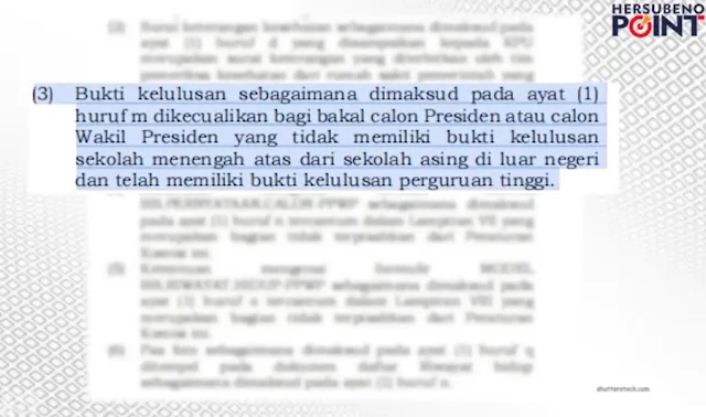 Terbongkar Fakta Baru: Diduga Ada Pasal Selundupan untuk Tutupi Fakta Gibran Tidak Sekolah Punya Ijazah SMA