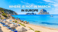 Warm Holiday Destinations In March Europe