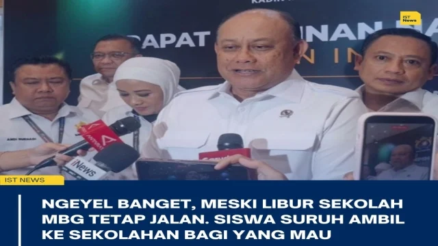 Warganet Ketawa Ngakak MBG Tetap Jalan saat Liburan Sekolah: Yang Makan Setan!