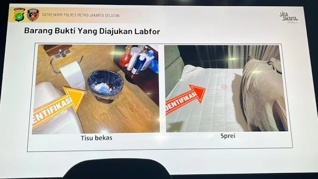 Penjelasan Puslabfor Polri soal Bercak Darah di Kamar Lokasi Meninggalnya Lula Lahfah Ini! Penjelasan Puslabfor Polri soal Bercak Darah di Kamar Lokasi Meninggalnya Lula Lahfah