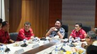 Gubernur Herman Deru Terima Audiensi PDIP Sumsel, Perkuat Kolaborasi untuk Pembangunan Daerah