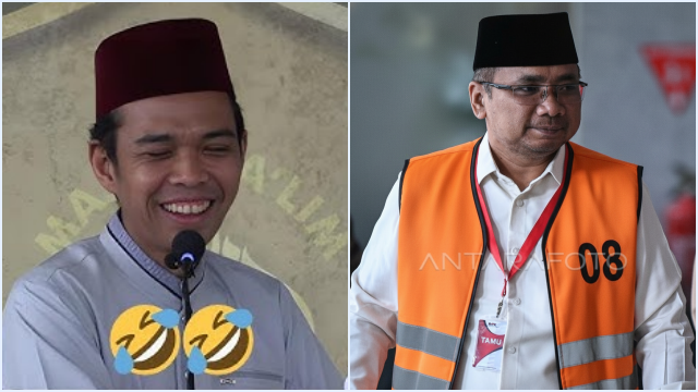 Yaqut Ditetapkan Tersangka Korupsi Kuota Haji, Ustadz Somad Kenang saat Ceramahnya Ditolak Banser - GP Ansor