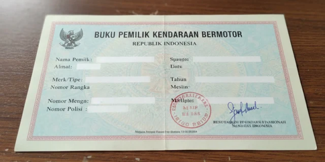 BPKB palsu HEBOH! Kasus BPKB Palsu, Ini 7 Cara Membedakan BPKB Asli atau Palsu Saat Beli Motor Bekas