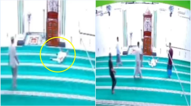 Viral!! Detik-detik Video Muadzin Meninggal saat Adzan, Tepat setelah Kalimat 'Laa ilaaha illallah'