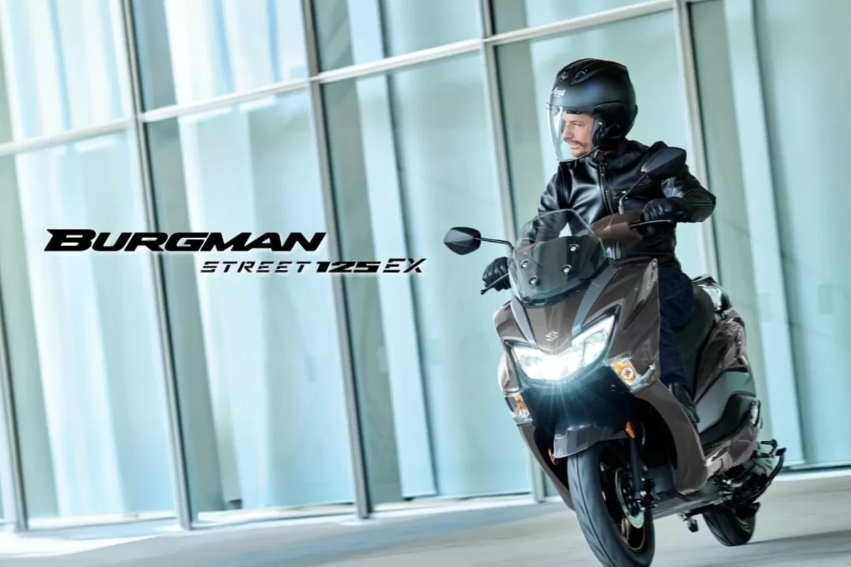 Suzuki Burgman Street 125EX Tawarkan Keunggulan Desain Mewah di Segmen Matic 125 cc, ini Spesifikasinya!