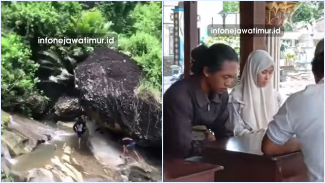 Viral! Video Sepasang Kekasih Mesum Siang Bolong Saat Ramadhan di Balik Batu Besar
