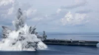 Tidak Siap Hadapi Iran alias Ketakutan, USS Gerald Ford Amerika Serikat kabur dari medan perang