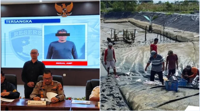 Ubah Sawah Sendiri jadi Tambak Udang, Pria di Kabupaten Batang jadi Tersangka, Omzet Miliaran. kok Bisa?