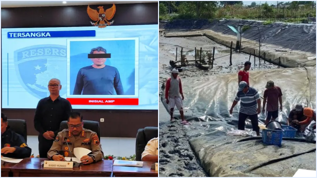 Ubah Sawah Sendiri jadi Tambak Udang, Pria di Kabupaten Batang jadi Tersangka, Omzet Miliaran. kok Bisa?