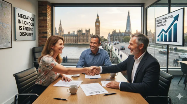 Mediation In London Is Ending Disputes and Is On The Rise