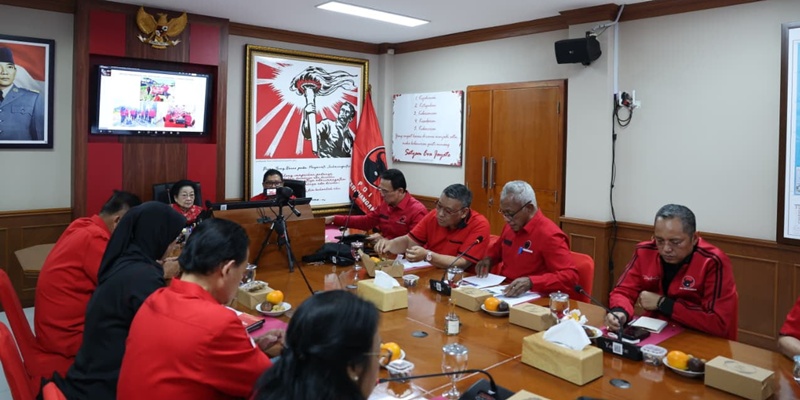 Megawati Soekarnoputri Kumpulkan Pengurus DPP PDIP Gelar Rapat, Ini yang Dibahas