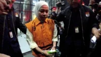 Sempat Lolos OTT KPK di Kabupaten Muara Enim, Bos PT MSA Fika Nur Alawi Resmi Pakai Rompi Oranye